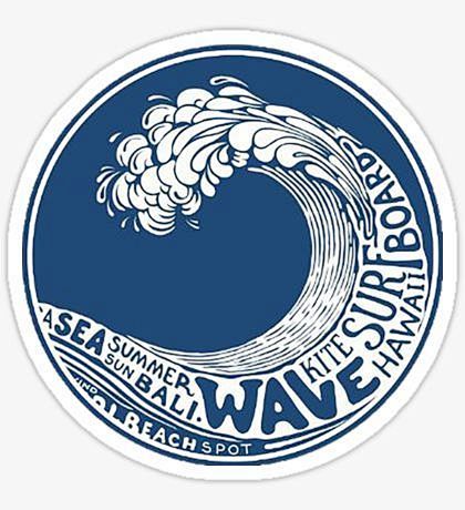 Wave Sticker