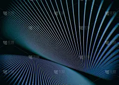 电丛现代冷蓝色未来虚拟技术背景，电信概念，网络网络数字生成图像。
