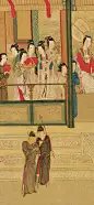明   仇英   汉宫春晓图局部欣赏