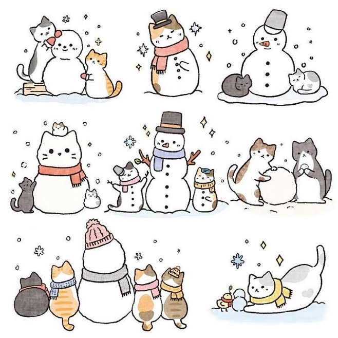 猫猫插画，作者：nang_nang_st...
