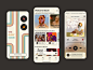 App Design - Retro Music App app app design design figma mobile music retro streaming ui ui design ux ux design