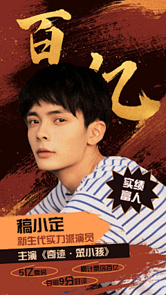 啊久v采集到人物海报