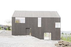 灵感酷丨ideakoool采集到丨A丨现代木质表皮幕墙建筑外立面设计/木结构木装饰建筑室内空间