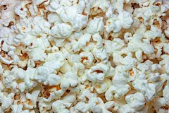 撒盐爆米花，纹理背景