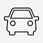 汽车乘用车轿车图标 UI图标 设计图片 免费下载 页面网页 平面电商 创意素材