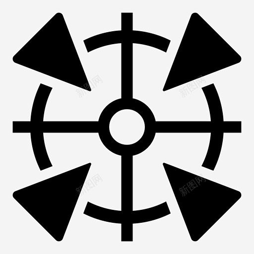 瞄准靶心十字准星 麦克风 icon 图标 标识 标志 UI图标 设计图片 免费下载 页面网页 平面电商 创意素材