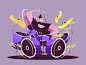 Guy drummer and drum set kit8 flat vector illustration character play man brutal set drum drummer guy