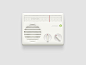 Dribbble - White Radio by J.Ones