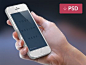 免费的  iPhone Mockup PSD 