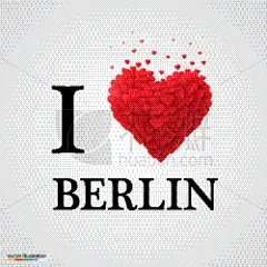 柏林,标志,英文字母I,动物心脏,欧洲,衬衫,文字,爱,庆祝,装饰