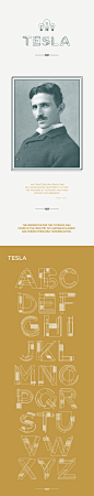 Tesla Font + Free Font on Behance