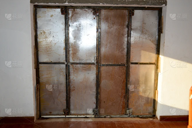 铁,门,巨大的,门口,边框,水平画幅,无人,马达加斯加,大门,金属