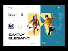 网购生活！12组品牌电商WEB网页设计灵感