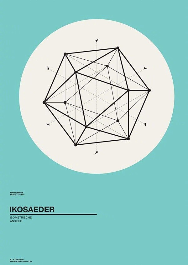 几何元素海报设计 ​​​​