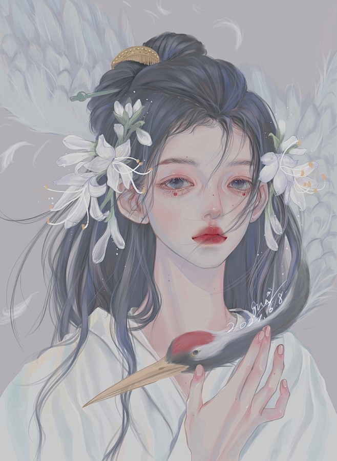 #优秀插画师推荐##... - @插画喵...