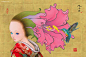 田村吉康  Yoshiyasu Tamura的作品融合了异想天开和幻想，描绘了各种女性形态，有时具有日本特色，有时具有更多西方特色，有时与动物，自然世界的元素以及象征性的无生命的物体和技术制品融合在一起。