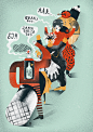 Editorial illustrations 2012-2013 on Behance