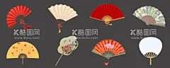 古风国韵扇子团扇蒲扇  - 源文件下载【酷图网】古风,国风,扇子,团扇,蒲扇,古韵,古色古香,国韵,红色,PSD,免抠,分层,原创,设计,素材,插画,绘画,画报,艺术,美术,壁纸,装饰,PNG,透明,背景,封面