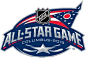The 2013 NHL All-Star Game logo, developed by Frederick & Froberg Design and NHL Creative Services, was inspired by the Ohio state flag that anchors the Columbus Blue Jackets team identity as well as the team's close association with Ohio's Civil War 