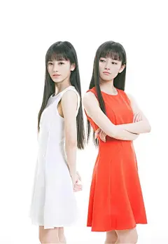 鞠婧祎高清壁纸，红白两色驾驭自如，都是清新萌妹纸。 ​​​​