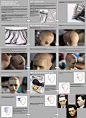 Male Wigging Tutorial: anatomical wig with defined hair line by ~scargeear on deviantART