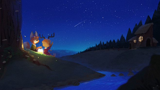 Catch a Star_廖鑫颖__插画...