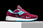 Saucony Grid 8000 CL "Merlot"