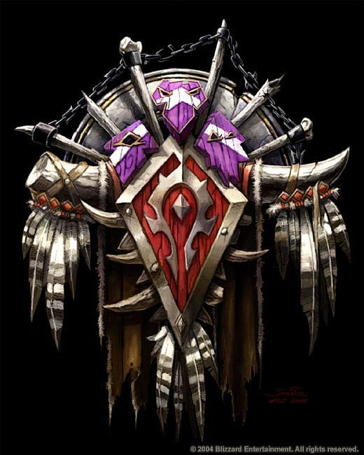 【魔兽世界】十大职业，十二个种族徽章图片_看图_魔兽之家吧_百度贴吧