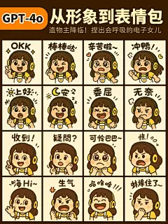一键表情包，GPT4o偶尔跑偏但真的强！ - 小红书