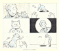 #storyboard# 放一下之前给QQ浏览器✖️鹿晗H5动画广告做的分镜图，最近项目上线了LQQ浏览器官方账号的秒拍视频 ​​​​