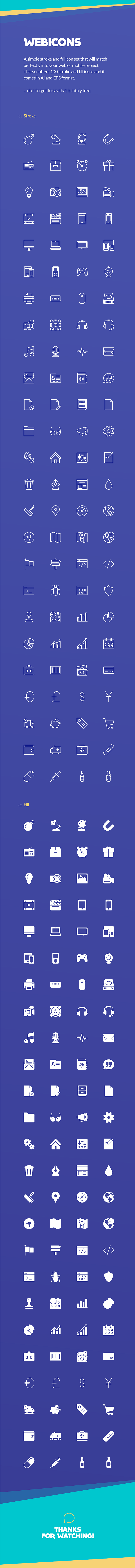 Webicons – 100 Strok...