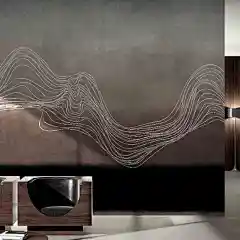 MASAR 现代新中式日式禅意山水定制壁画 电视沙发背景墙纸壁纸 泉-tmall.com天猫