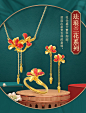 珐琅兰花