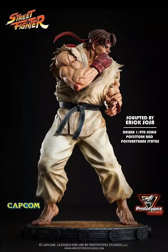 Prototype Z Studios 1/4 街头霸王 隆 ClassicRyu 全身像