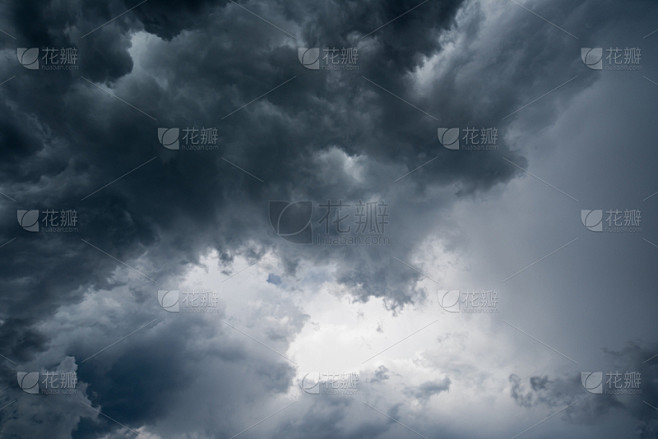 天空,乌云,黑色,云,日光,背景,雷雨,...