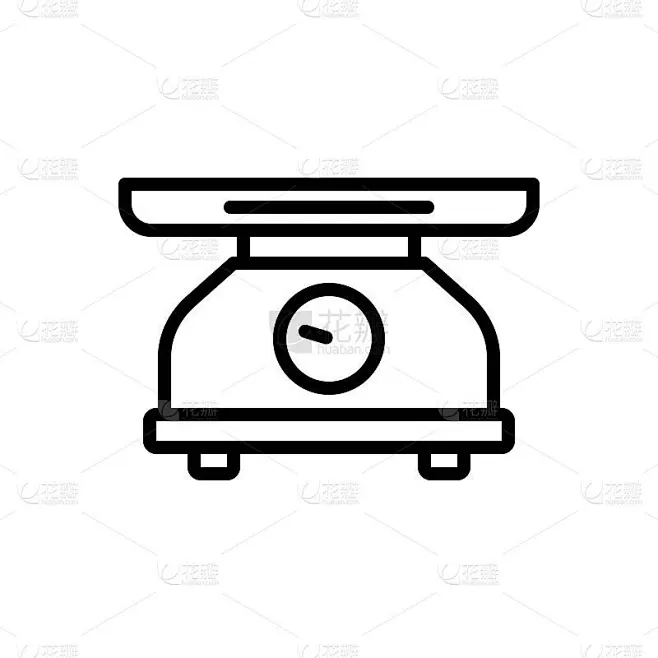 磅的体重素材-花瓣网