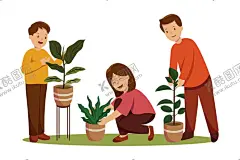花店 【酷图网】花店,卖花,鲜花,送花,花卉,卡通种植,种植,植树,卡通植树,种植插画,种植插图,卡通种植花草,种植花草,种植树木,种植树苗,花草种植,树木植物,设计,
