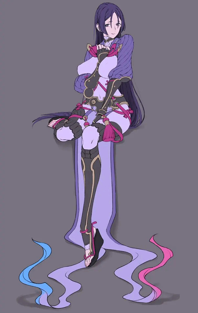 【FGO插画赏】神性＆魔性＆母性——源赖...