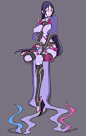 【FGO插画赏】神性＆魔性＆母性——源赖光