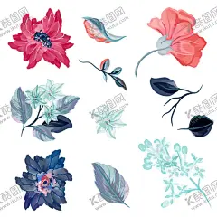 水彩花卉 【酷图网】手绘花卉,水彩花卉,花卉素材,玫瑰花,叶子,百合花,郁金香,水彩叶子,树叶,手绘花朵,清新水彩,清新,矢量花,唯美,花束,花朵,植物,花卉手绘,花卉插画