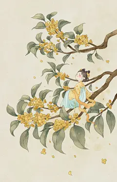中国风十二花令-桂花
