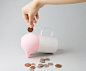 Greedy Piggy Bank : Turn everyday empty containers into you own personal piggy bank.