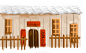 古风建筑插画PNG