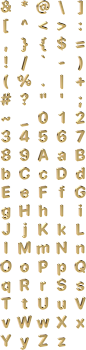 Shapefest™ | Gold Letters and Numbers 3D Shape Pack