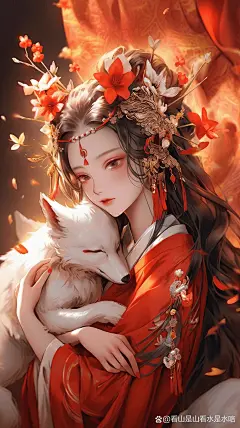 古风狐妖壁纸@看山是山看水是水咯的动态