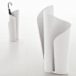 Matt Beige Narciso Umbrella Holder- Tonin Casa | Luxe Home Philadelphia