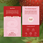Photo by Csenge | Branding & Web Design Studio on July 31, 2024. May be an image of poster, strawberry and text.