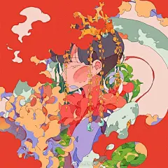 插画师Soojin作品欣赏~
其大胆的配色，随行的线条非常值得学习 ​ ​​​​