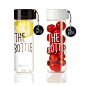 Amazon.com : The Bottle Transparent Bucket Pail Water Bottle BPA Free (Black) : Sports & Outdoors
