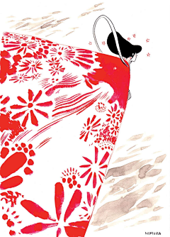 莫莫莫蓝采集到插画(绘本)